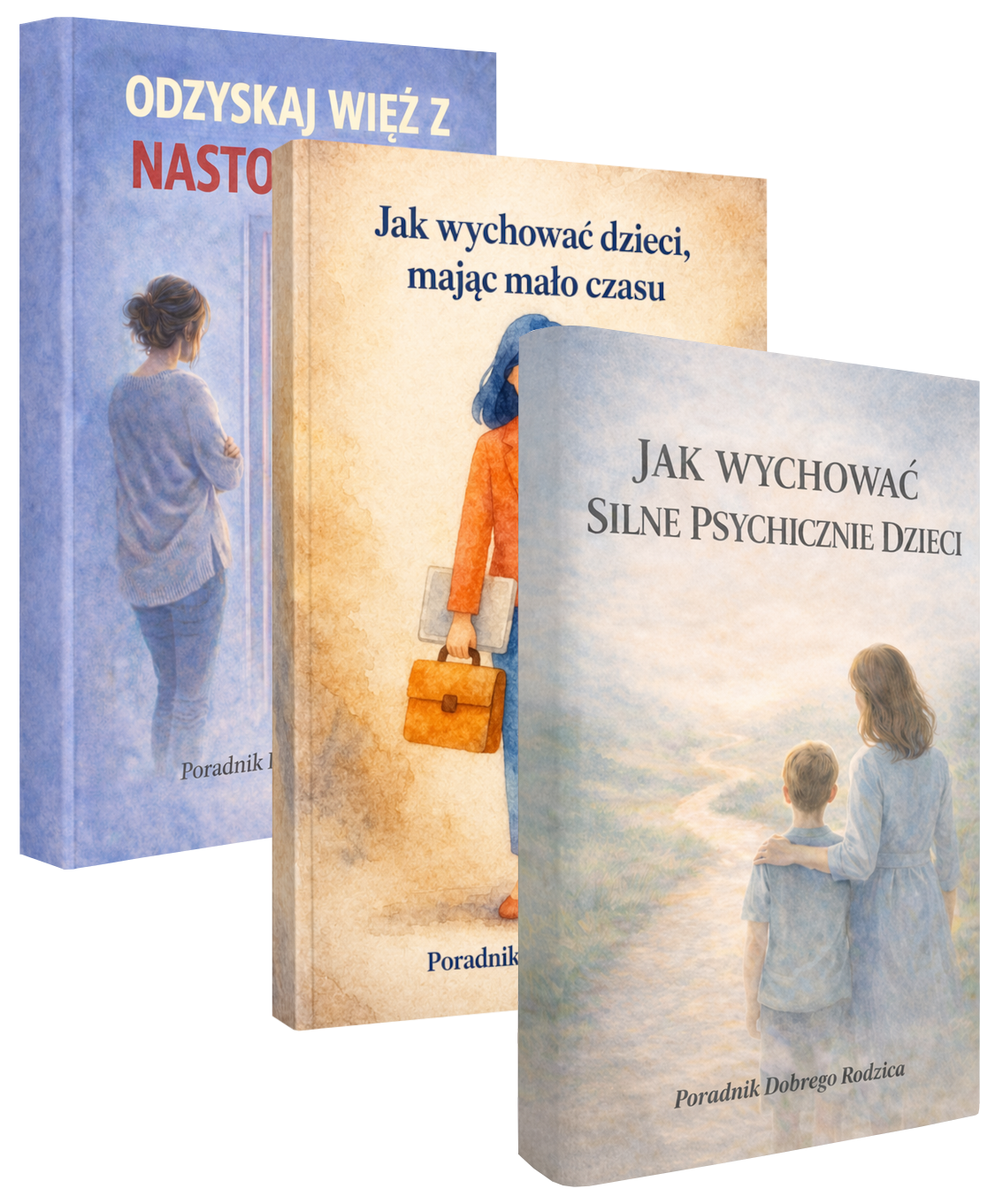 3w1 Zestaw Książek o Wychowaniu Dzieci