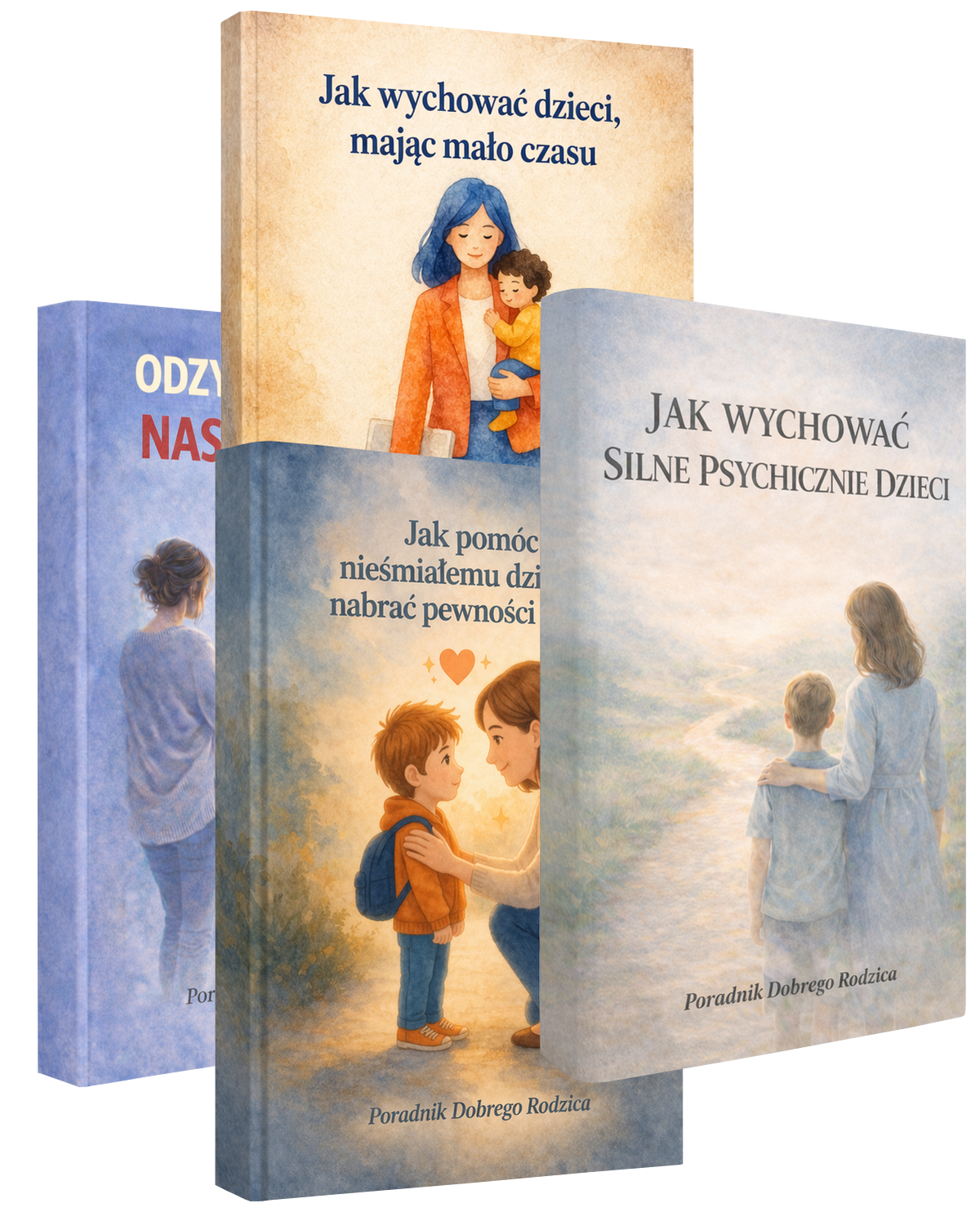 4w1 Zestaw książek o wychowaniu dzieci