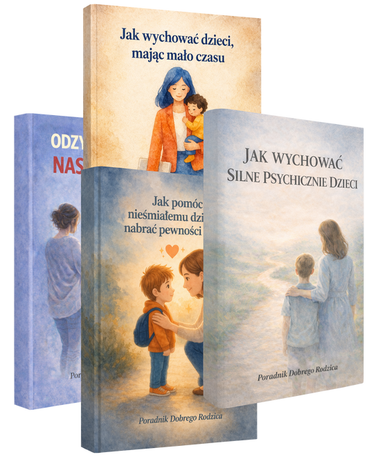 4w1 Zestaw książek o wychowaniu dzieci