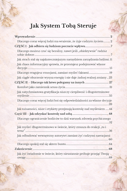 4w1 Zestaw Odzyskaj kontrolę + Jak system Tobą steruje + Toksyczne relacje + Jak wychować silne psychicznie dzieci